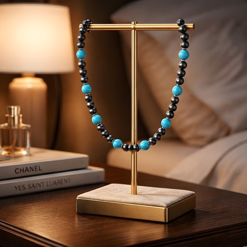 *NEW* Navajo Pearl and Turquoise Style Bead Necklace